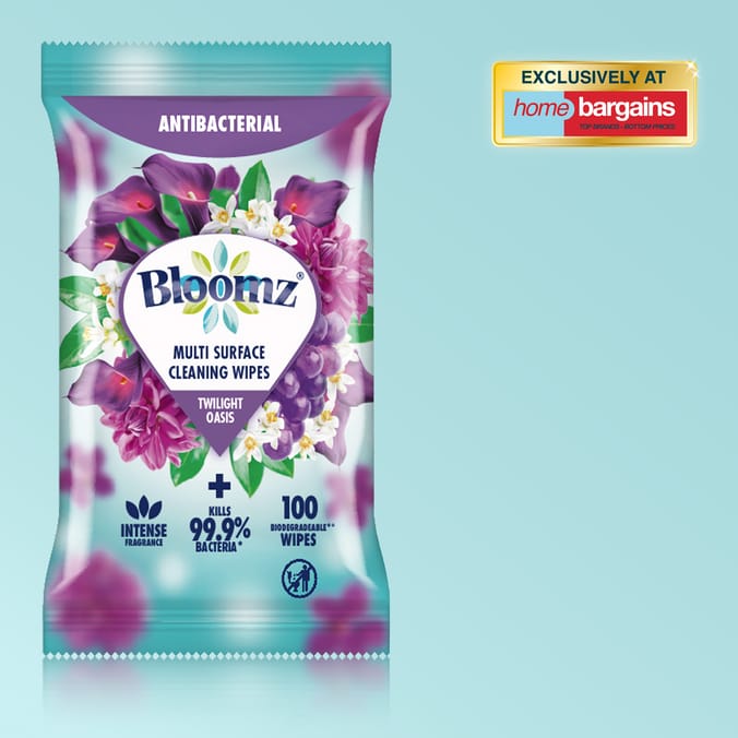 Bloomz Multi Purpose Cleaning Wipes 100s - Twilight Oasis