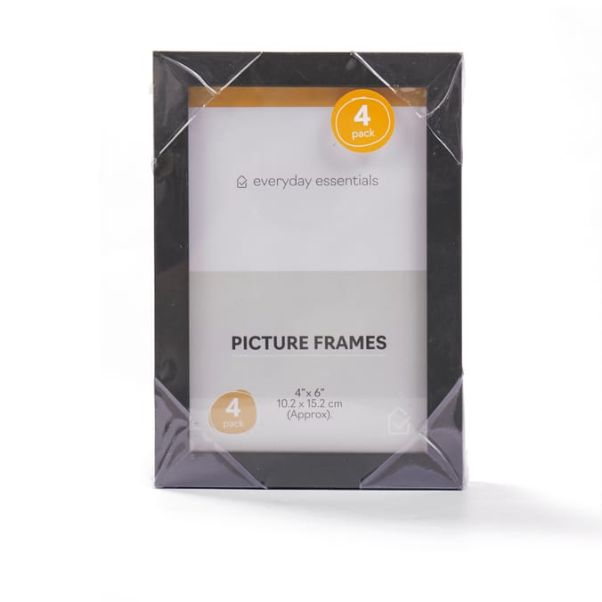 Everyday Essentials Picture Frames 4 Pack