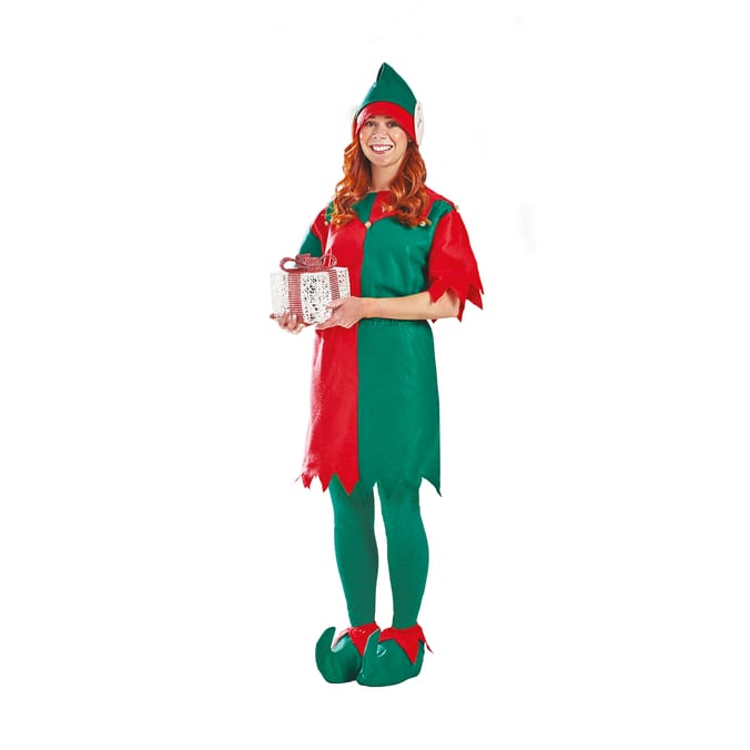Ladies elf 2025 outfit asda