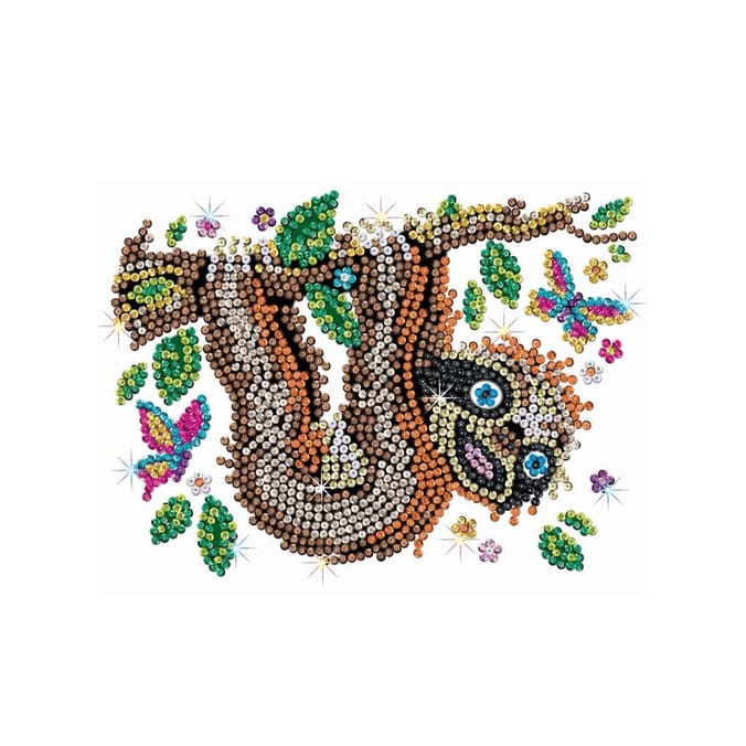 Sequin Art - Simon Sloth