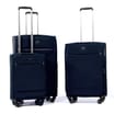 Salisburys Premium Soft Shell Expandable Suitcases - Navy