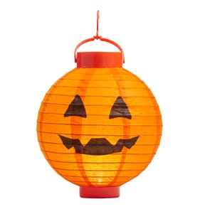 Hallow Scream Light-Up Pumpkin Lantern