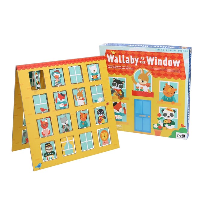 Petit Collage Wallaby at the Window Game