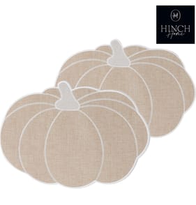 Hinch Home Pumpkin Shaped Placemat 2 Pack