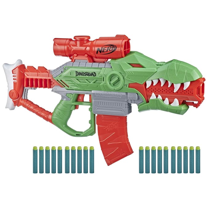 Nerf Dinosquad Rex Rampage Dart Blaster