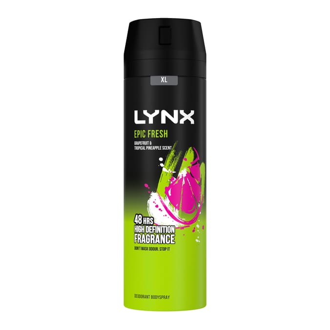 Lynx Body Spray XL 200ml - Epic Fresh