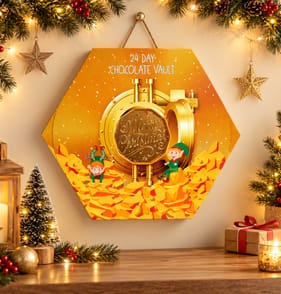 Christmas Chocolate Vault Advent Calendar 176g