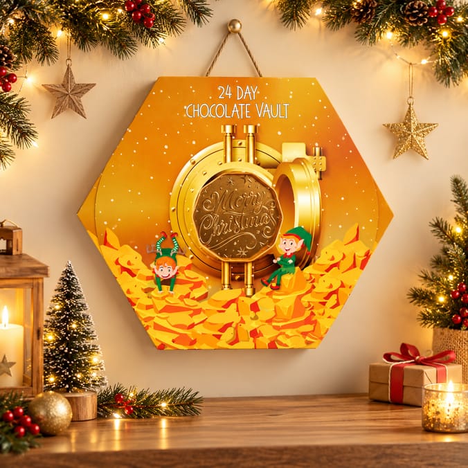 Christmas Chocolate Vault Advent Calendar 176g