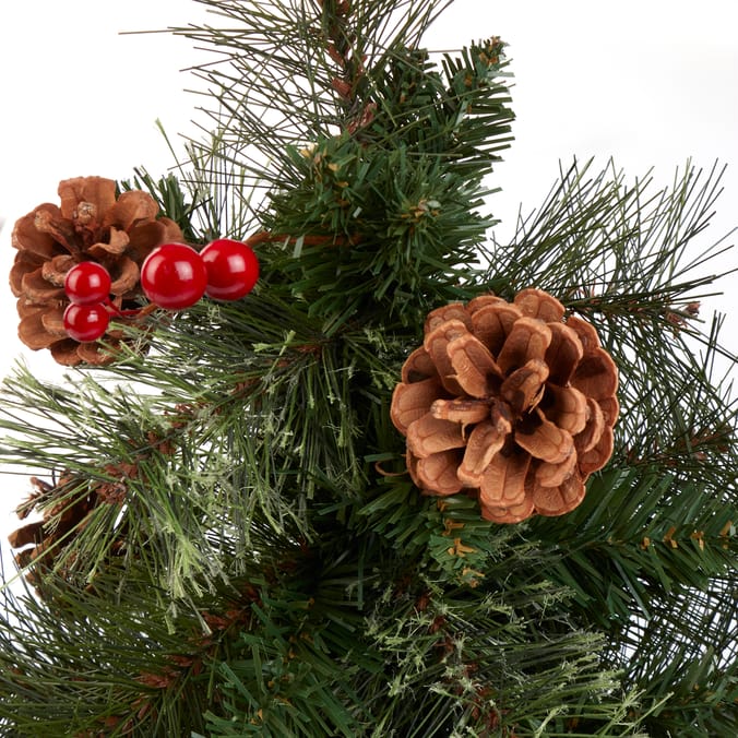 Festive Feeling Pine Cone Table Tree