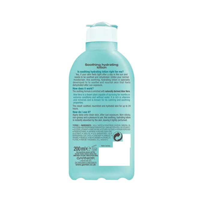 Ambre Solaire After Sun Lotion 200ml