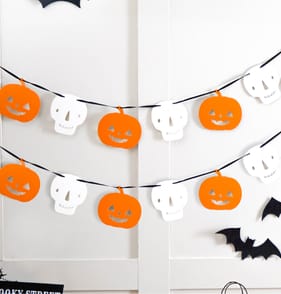 Hallow Scream Pumpkin Bunting