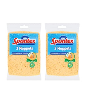 Spontex Moppets 3 Pack x2