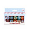 Sleigh Bells Inked Stamps 10 Pack