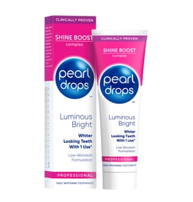 Pearl Drops Luminous Bright Professional Daily Whitening Toothpaste 75ml