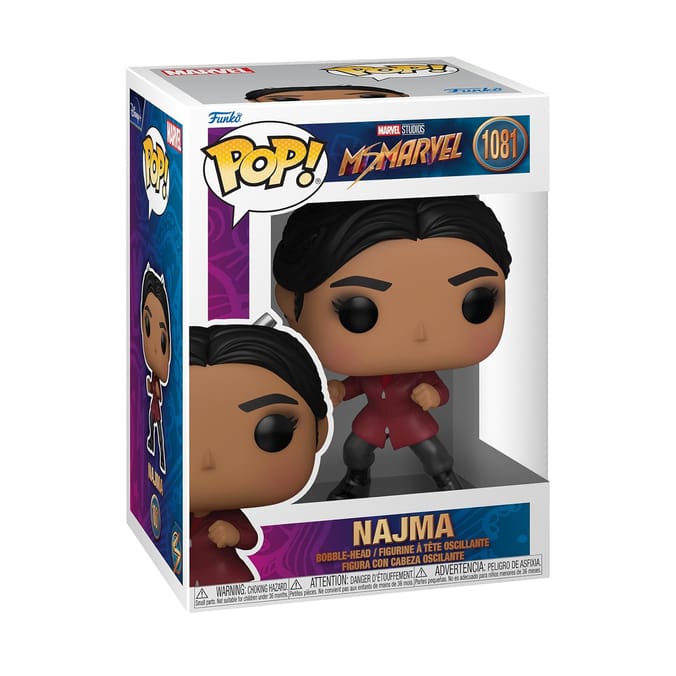 Funko Pop Marvel MsMarvel Najma Figure