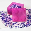 LEGO Clear Brick Shaped Storage Box