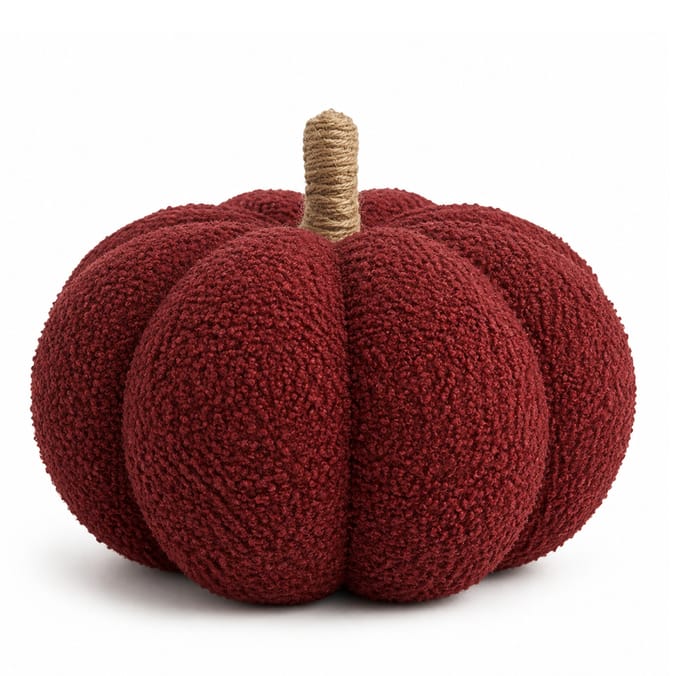The Lifestyle Edit Harvest Pumpkin Cushion