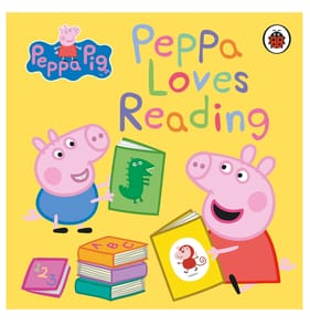 Peppa Pig Board Book - Peppa Loves Reading