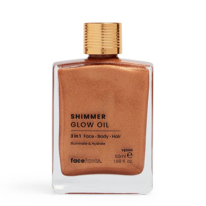 Face Facts Shimmer Glow Oil 50ml