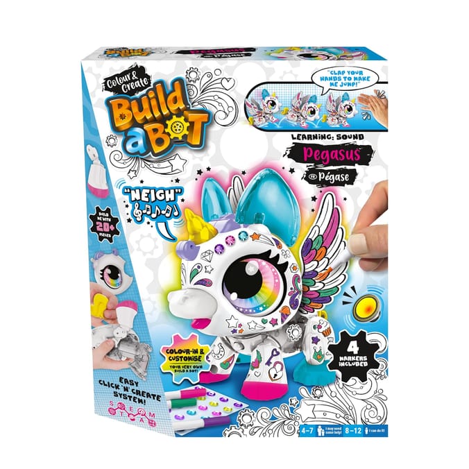 Build A Bot Interactive Animal Robot to Build and Customise - Pegasus