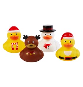 Sleigh Bells Festive Ducks 4Pack