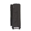 Salisburys Premium Soft Shell Expandable Suitcases - Black