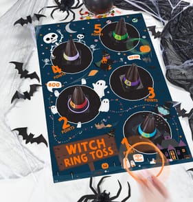 Hallow Scream Witch Ring Toss