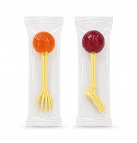 The Nightmare Before Christmas Skeletons Lollipops 12 Pack 120g