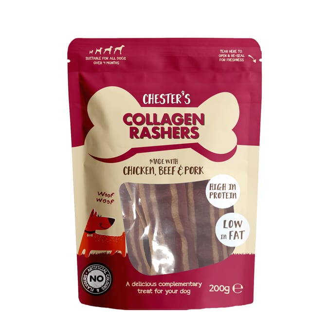 Chester's Collagen Rashers 200g