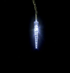 Prestige LED Cool White 10 Christmas String Lights - Icicle