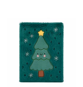 Plush A5 Notebook - Tree