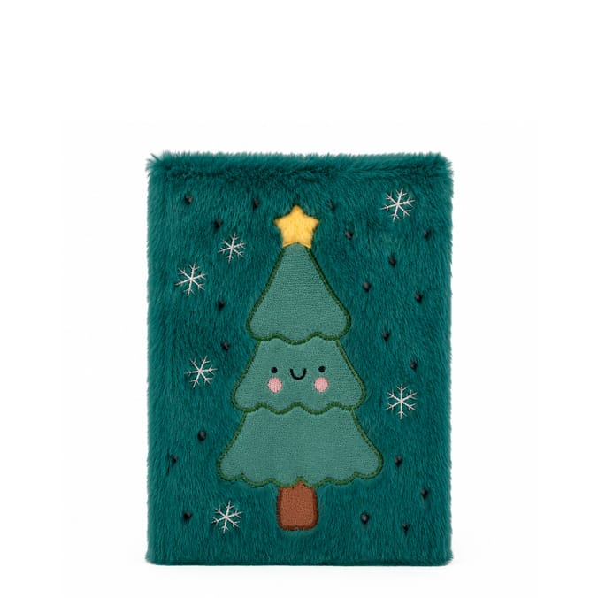 Plush A5 Notebook - Tree