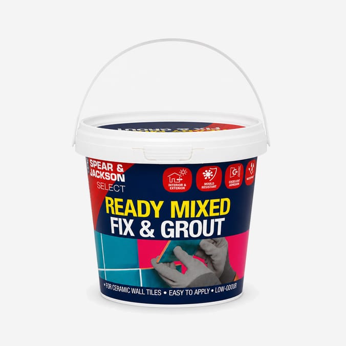 Spear & Jackson Select Ready Mixed Fix & Grout 900g