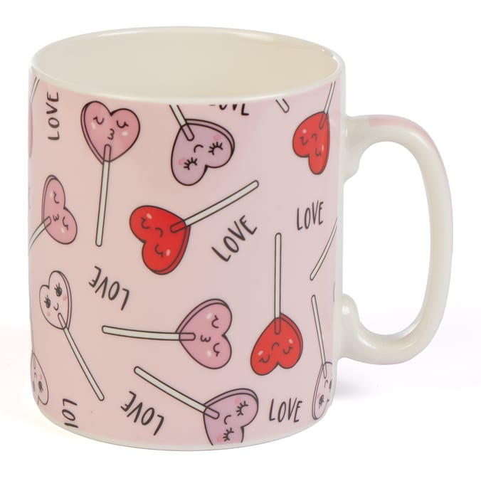Valentines Jumbo Mug - Lollipop