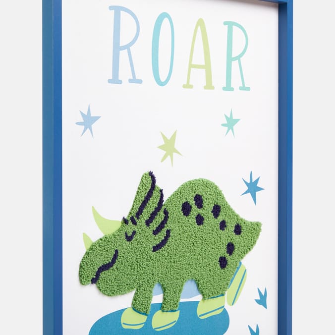 The Kids Edit Dino Tufted Wall Art - Roar