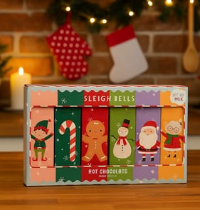 Sleigh Bells Hot Chocolate Crackers Selections 120g