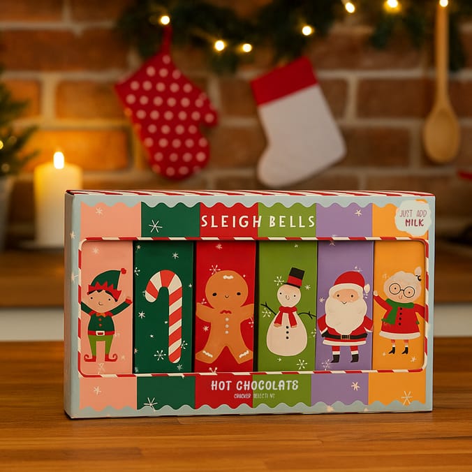 Sleigh Bells Hot Chocolate Crackers Selections 120g