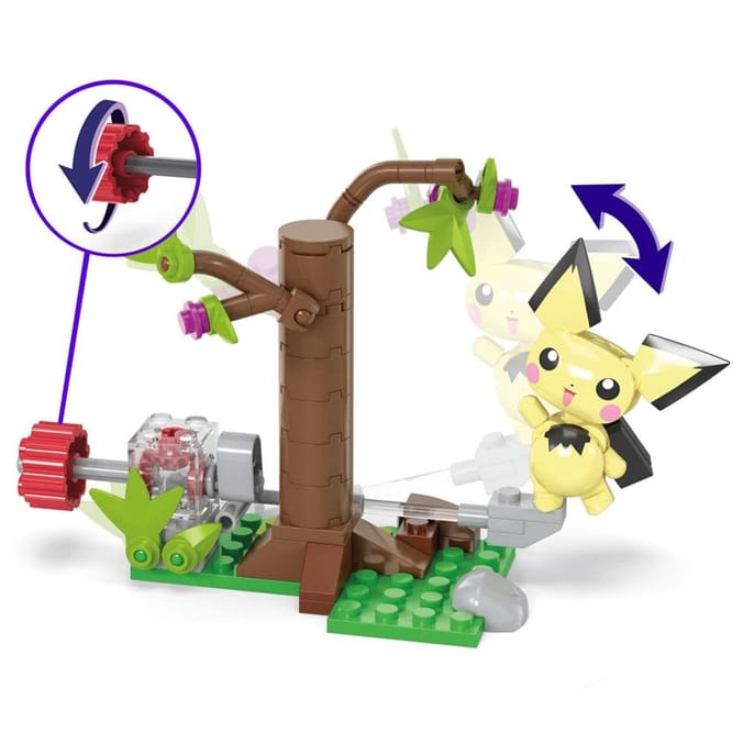 Mega Pokémon Construction Set - Pichu's Forest Forage