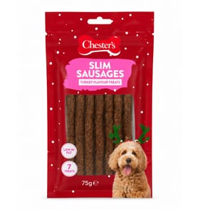 Chester's Slim Sausages 75g - Turkey