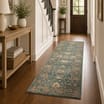 Asiatic Raja Border Runner RA03 - Teal