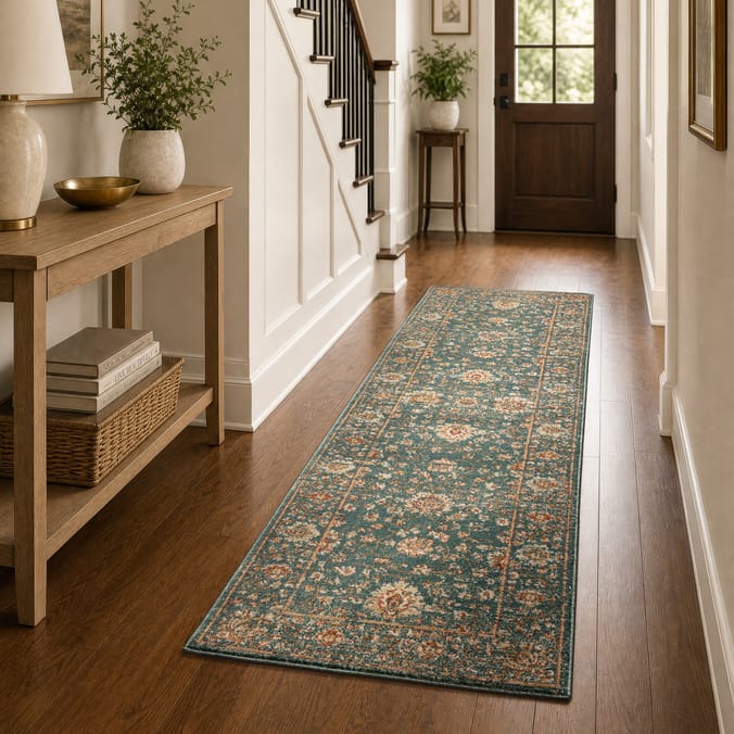 Asiatic Raja Border Runner RA03 - Teal