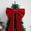 Festive Feeling Giant Velvet Bow