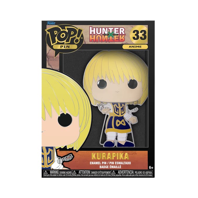 Pop Pin Hunter Hunter Kurapika