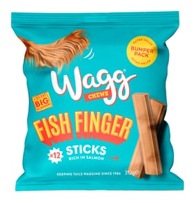 Wagg Chews Fish Finger Sticks 312g