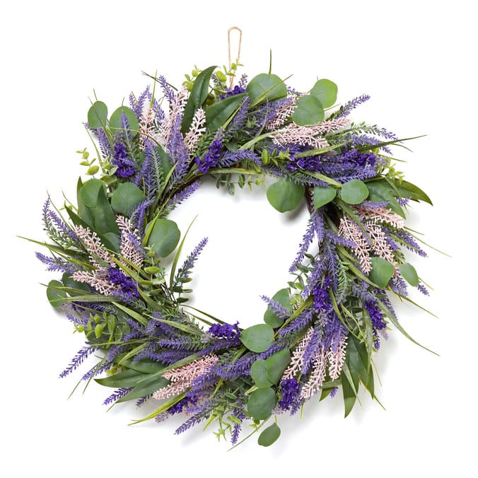 The Lifestyle Edit Lavender Wreath