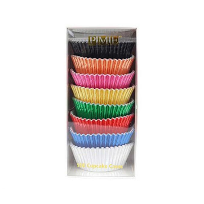 Cupcake Cases Foil Lined 100 Pack
