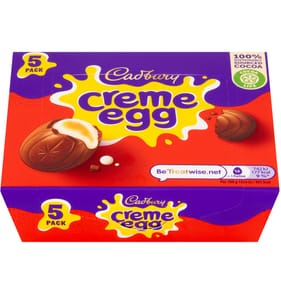 Cadbury Creme Egg Chocolate Box 200g 5 Pack