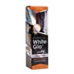 White Glo Toothbrush + Charcoal Deep Stain Remover Whitening Toothpaste 160g