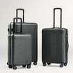 Salisburys Hard Shell Lisbon Expandable Suitcase - Grey