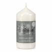 Wickford & Co Small Pillar Candle - Snowflake